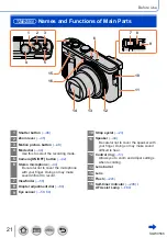 Предварительный просмотр 21 страницы Panasonic DMC-TZ110 Operating Instructions For Advanced Features