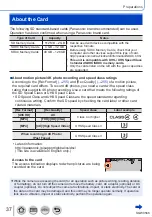 Предварительный просмотр 37 страницы Panasonic DMC-TZ110 Operating Instructions For Advanced Features