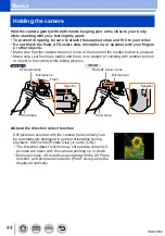 Предварительный просмотр 44 страницы Panasonic DMC-TZ110 Operating Instructions For Advanced Features