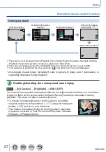 Предварительный просмотр 57 страницы Panasonic DMC-TZ110 Operating Instructions For Advanced Features