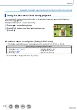 Предварительный просмотр 73 страницы Panasonic DMC-TZ110 Operating Instructions For Advanced Features