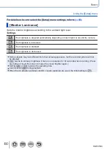 Предварительный просмотр 80 страницы Panasonic DMC-TZ110 Operating Instructions For Advanced Features