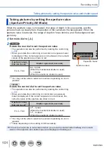 Предварительный просмотр 101 страницы Panasonic DMC-TZ110 Operating Instructions For Advanced Features