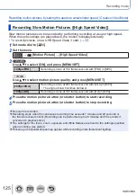 Предварительный просмотр 125 страницы Panasonic DMC-TZ110 Operating Instructions For Advanced Features