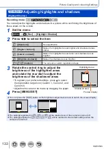 Предварительный просмотр 133 страницы Panasonic DMC-TZ110 Operating Instructions For Advanced Features