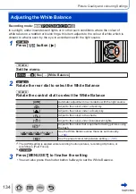 Предварительный просмотр 134 страницы Panasonic DMC-TZ110 Operating Instructions For Advanced Features