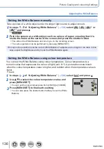 Предварительный просмотр 136 страницы Panasonic DMC-TZ110 Operating Instructions For Advanced Features