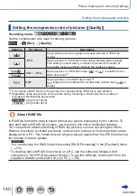 Предварительный просмотр 140 страницы Panasonic DMC-TZ110 Operating Instructions For Advanced Features