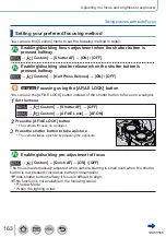 Предварительный просмотр 163 страницы Panasonic DMC-TZ110 Operating Instructions For Advanced Features