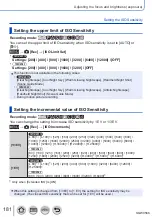 Предварительный просмотр 181 страницы Panasonic DMC-TZ110 Operating Instructions For Advanced Features