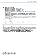 Предварительный просмотр 186 страницы Panasonic DMC-TZ110 Operating Instructions For Advanced Features