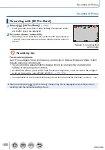 Предварительный просмотр 189 страницы Panasonic DMC-TZ110 Operating Instructions For Advanced Features