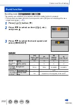 Предварительный просмотр 202 страницы Panasonic DMC-TZ110 Operating Instructions For Advanced Features