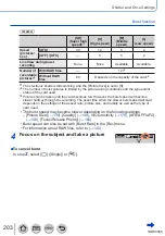 Предварительный просмотр 203 страницы Panasonic DMC-TZ110 Operating Instructions For Advanced Features