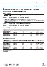 Предварительный просмотр 255 страницы Panasonic DMC-TZ110 Operating Instructions For Advanced Features