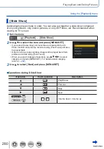 Предварительный просмотр 280 страницы Panasonic DMC-TZ110 Operating Instructions For Advanced Features