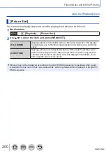 Предварительный просмотр 300 страницы Panasonic DMC-TZ110 Operating Instructions For Advanced Features