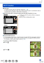 Предварительный просмотр 302 страницы Panasonic DMC-TZ110 Operating Instructions For Advanced Features