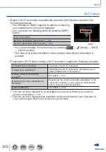 Предварительный просмотр 303 страницы Panasonic DMC-TZ110 Operating Instructions For Advanced Features