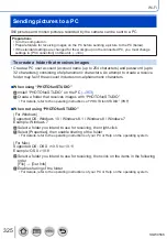 Предварительный просмотр 325 страницы Panasonic DMC-TZ110 Operating Instructions For Advanced Features