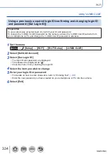 Предварительный просмотр 334 страницы Panasonic DMC-TZ110 Operating Instructions For Advanced Features