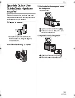 Preview for 123 page of Panasonic DMC-TZ1K Operating Instructions Manual