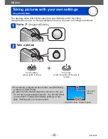 Предварительный просмотр 23 страницы Panasonic DMC-TZ35 Operating Instructions Manual