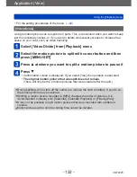 Предварительный просмотр 122 страницы Panasonic DMC-TZ35 Operating Instructions Manual