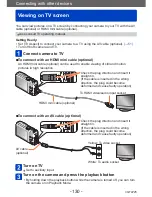 Предварительный просмотр 130 страницы Panasonic DMC-TZ35 Operating Instructions Manual