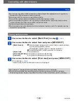 Предварительный просмотр 142 страницы Panasonic DMC-TZ35 Operating Instructions Manual