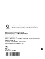 Предварительный просмотр 108 страницы Panasonic DMC-TZ3A - Lumix Digital Camera Operating Instructions Manual