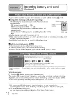 Preview for 18 page of Panasonic DMC-TZ4S - Lumix Digital Camera Operating Instructions Manual