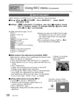 Preview for 58 page of Panasonic DMC-TZ4S - Lumix Digital Camera Operating Instructions Manual