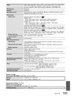 Preview for 103 page of Panasonic DMC-TZ4S - Lumix Digital Camera Operating Instructions Manual