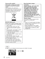 Preview for 118 page of Panasonic DMC-TZ4S - Lumix Digital Camera Operating Instructions Manual