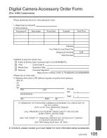 Preview for 219 page of Panasonic DMC-TZ4S - Lumix Digital Camera Operating Instructions Manual