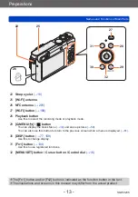 Предварительный просмотр 13 страницы Panasonic DMC-TZ71 Operating Instructions For Advanced Features