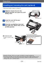 Предварительный просмотр 24 страницы Panasonic DMC-TZ71 Operating Instructions For Advanced Features