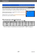 Предварительный просмотр 26 страницы Panasonic DMC-TZ71 Operating Instructions For Advanced Features