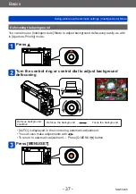 Предварительный просмотр 37 страницы Panasonic DMC-TZ71 Operating Instructions For Advanced Features