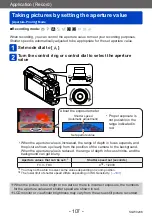 Предварительный просмотр 107 страницы Panasonic DMC-TZ71 Operating Instructions For Advanced Features