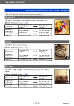 Предварительный просмотр 113 страницы Panasonic DMC-TZ71 Operating Instructions For Advanced Features