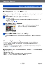 Предварительный просмотр 133 страницы Panasonic DMC-TZ71 Operating Instructions For Advanced Features