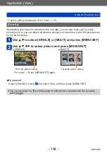 Предварительный просмотр 184 страницы Panasonic DMC-TZ71 Operating Instructions For Advanced Features