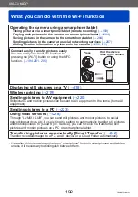 Предварительный просмотр 192 страницы Panasonic DMC-TZ71 Operating Instructions For Advanced Features