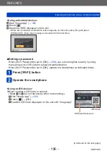 Предварительный просмотр 196 страницы Panasonic DMC-TZ71 Operating Instructions For Advanced Features