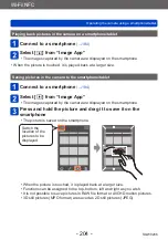 Предварительный просмотр 204 страницы Panasonic DMC-TZ71 Operating Instructions For Advanced Features