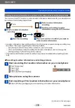 Предварительный просмотр 208 страницы Panasonic DMC-TZ71 Operating Instructions For Advanced Features