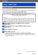 Предварительный просмотр 237 страницы Panasonic DMC-TZ71 Operating Instructions For Advanced Features