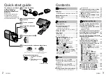 Предварительный просмотр 2 страницы Panasonic DMC-TZ9 Operating Instructions Manual